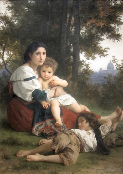 Repos - William Adolphe Bouguereau
